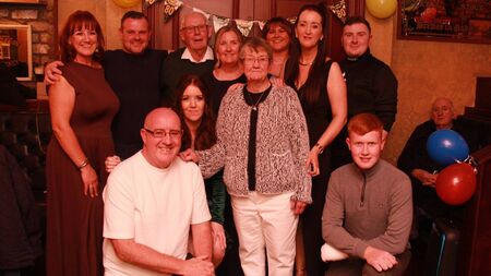 Teresa Murphy's surprise 80th party in Teach Dolmain, Carlow 