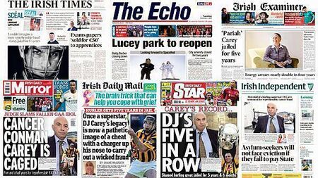What the papers say: Tuesday's front pages