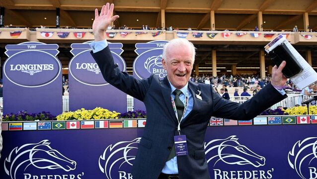 Willie Mullins’ assistant trainer David Casey: We didn’t expect Ethical Diamond to win $5m race at the Breeders’ Cup
