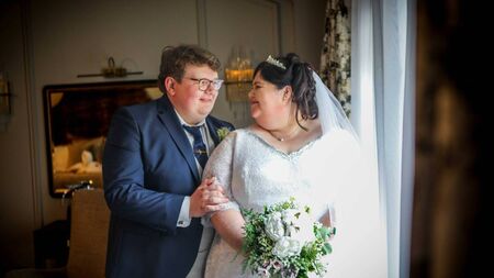 Wedding of the week: Steam Engines and Cinderella