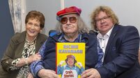Craic, stories and songs filled the Arboretum for Richie’s book launch