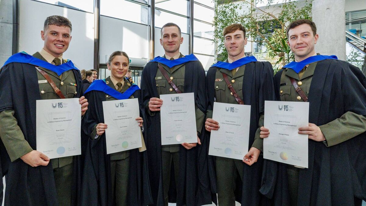 SETU defence forces graduations 