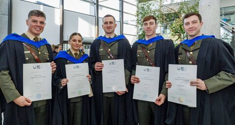 SETU defence forces graduations 