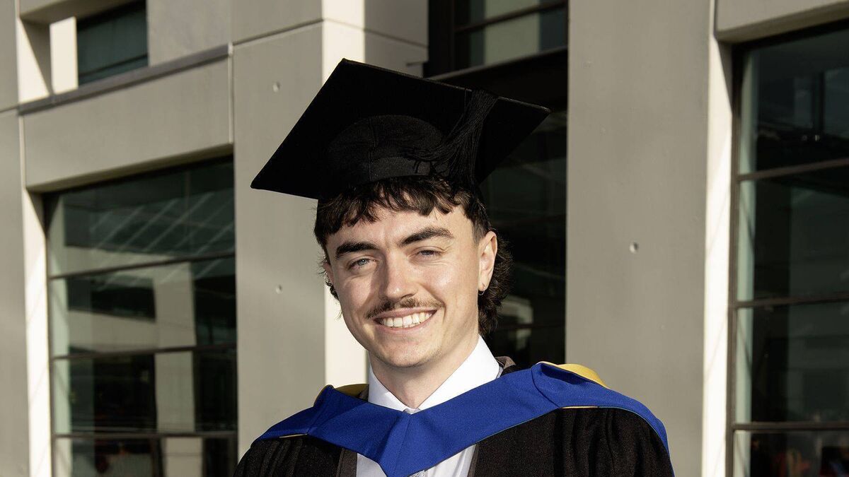 SETU graduate presented his final year project that aims to tackle dereliction to the Dáil