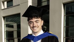 SETU graduate presented his final year project that aims to tackle dereliction to the Dáil