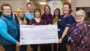 Ballyloughan ICA present cheque to Bethany House