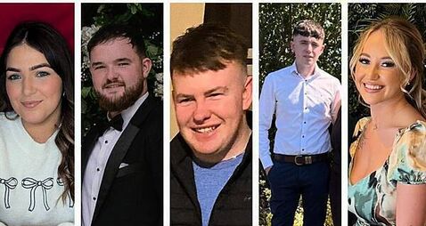Five young people who died in Louth collision are named