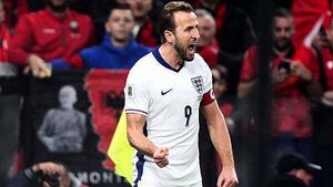 Harry Kane scores twice as England ease to victory in Albania