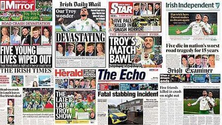 What the papers say: Monday's front pages