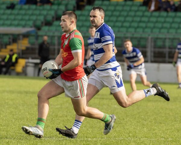 Cian Cashman was a solid presence in the backline for Palatine Photo: Pat Ahern Cian Cashman was a solid presence in the backline for Palatine Photo: Pat Ahern