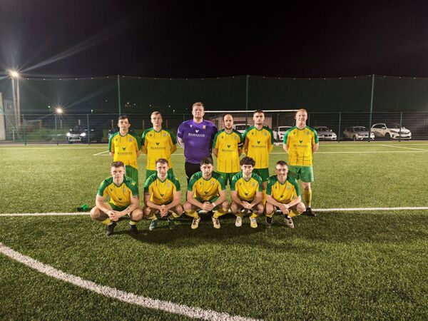 The Crettyard team that drew 1-1 with Burrin Celtic on Saturday