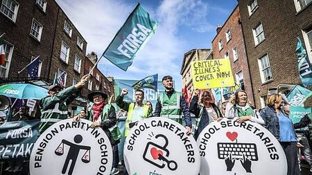 Fórsa says further strikes 'cannot be ruled out' as school staff pension talks collapse