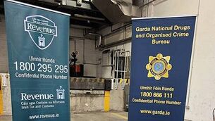 Garda suspended amid investigation into drugs taken from station