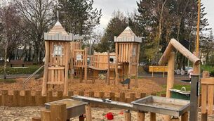 <p>The new natural playground in Hanover Park.</p>