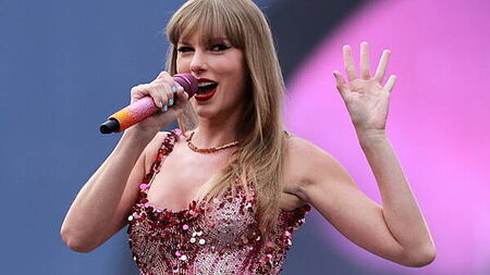 Taylor Swift enjoys fifth week at number one in singles chart