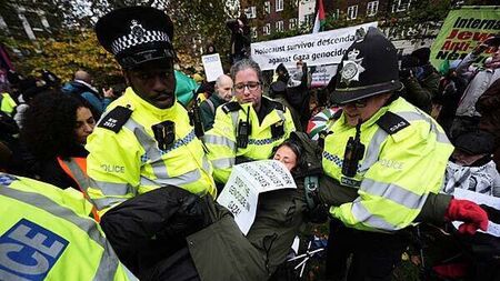 Daughter of Holocaust survivor among those arrested at Palestine Action protest