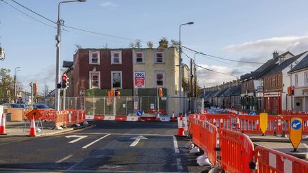 Walls come down on Shamrock Square site