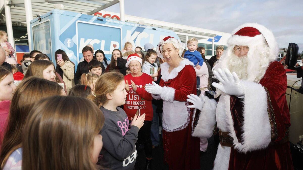 Santa Claus is coming to town!