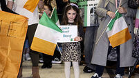 Tears of joy and singing greet Irish peacekeepers returning from Lebanon
