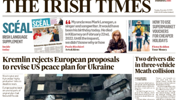 What the papers say: Tuesday's front pages
