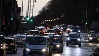 M50 traffic coming from Dublin Airport at a standstill due to taxi protest