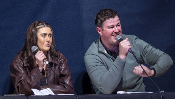 Judges Shannon Lamb and Podge Fogarty