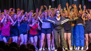 Coláiste Eoin hits the high notes with lip synch music show