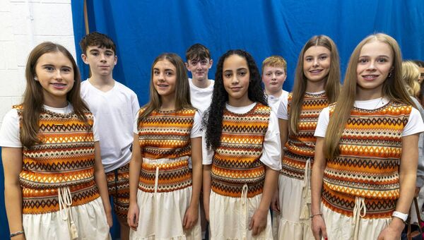 Members of the second year dance group