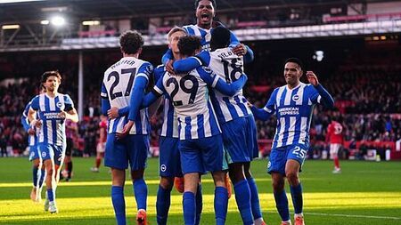 Brighton avenge February Forest thrashing with convincing victory at City Ground