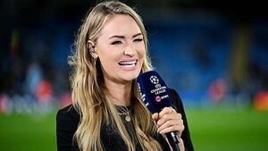 Laura Woods says she is OK after ‘weird’ on-air collapse
