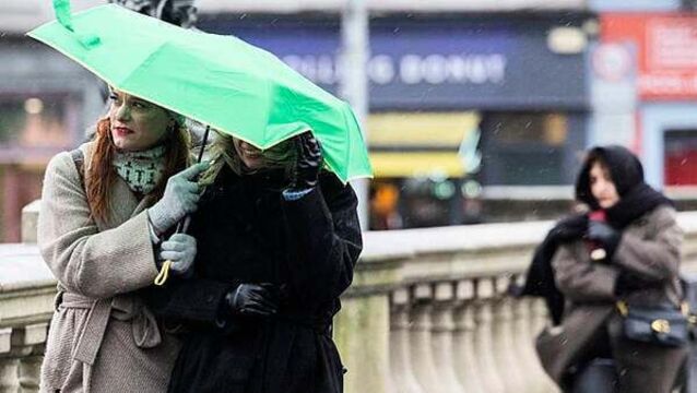 Yellow wind warning issued for three counties