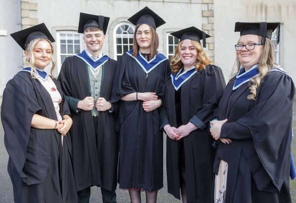 Roisin Brown, Kian Black, Aisling Cunningham, Lauren Smyth and Jennifer McCormack. Roisin Brown, Kian Black, Aisling Cunningham, Lauren Smyth and Jennifer McCormack.