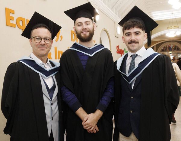 Stewart Quinn, Darragh O'Faolain and Aidan Mahon Stewart Quinn, Darragh O'Faolain and Aidan Mahon