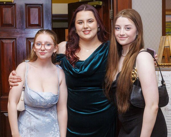 Isobel Conlan, Caoimhe Ramsbottom and Emily Shelly
