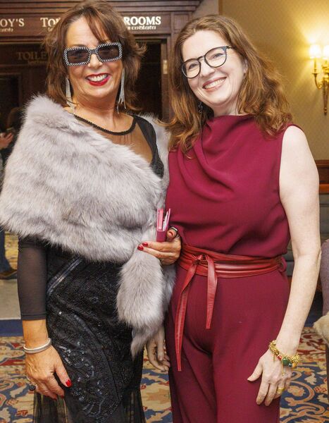 Lecturers Dr Pauline Flanagan and Dr Irene McCormick at the SETU PR and Media Ball in the Seven Oaks Hotel
