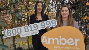 <p>Sinéad Meyler, accounts manager with BITS (left) with Amber manager Lisa Morris</p> <p>Sinéad Meyler, accounts manager with BITS (left) with Amber manager Lisa Morris</p>