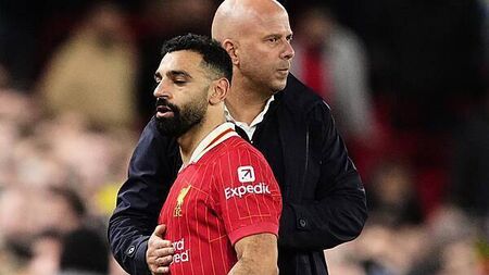 Mohamed Salah included in Liverpool squad to face Brighton after Arne Slot talks