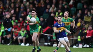 <p>Jack McDonald releases the ball in the second half for the Fighting Cocks Photo: Pat Ahern</p> <p>Jack McDonald releases the ball in the second half for the Fighting Cocks Photo: Pat Ahern</p>