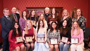 Presentation College presents awards for excellence in junior and senior classes 