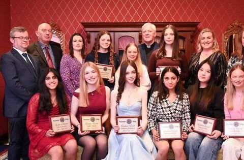 Presentation College presents awards for excellence in junior and senior classes 