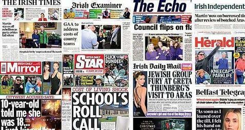 What the papers say: Thursday's front pages