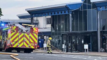 Man faces court over leisure centre arson attack during riots