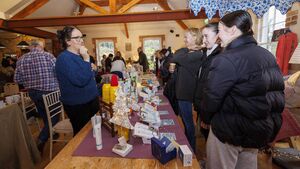 Crowds soak up the magic of Christmas at Lisnavagh market
