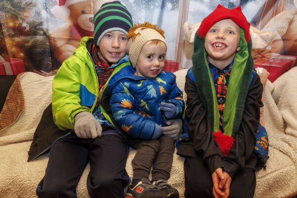 Jack Whelan with Alex and Ben Crowdle