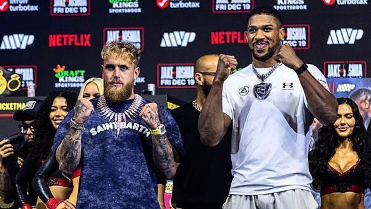 Anthony Joshua says he will 'outclass' Jake Paul in heavyweight clash