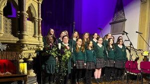 Beautiful atmosphere at St Leo's Christmas concert, Carols by Candlelight 