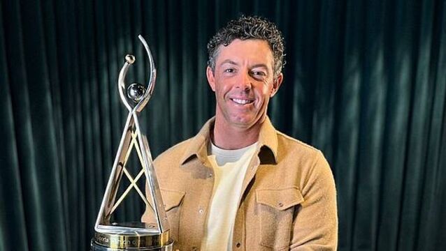 Rory McIlroy named RTÉ Sportsperson of the Year