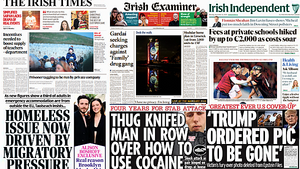 What the papers say: Monday's front pages