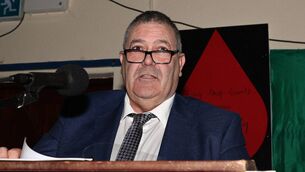 <p>New Carlow GAA Chairman John McDonald Photo: Pat Ahern</p>