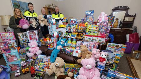 Hacketstown donates almost 500 toys to children in need